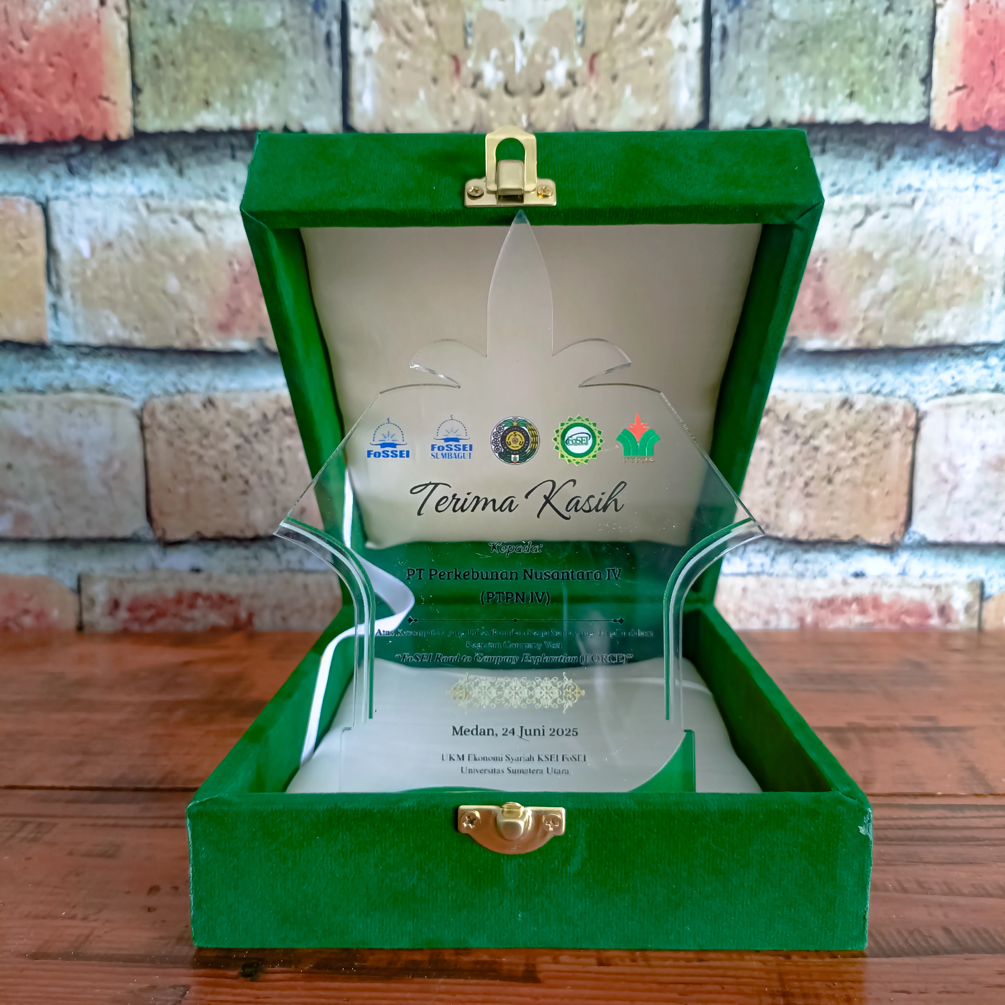 Plaque / Plakat USU & PTPN